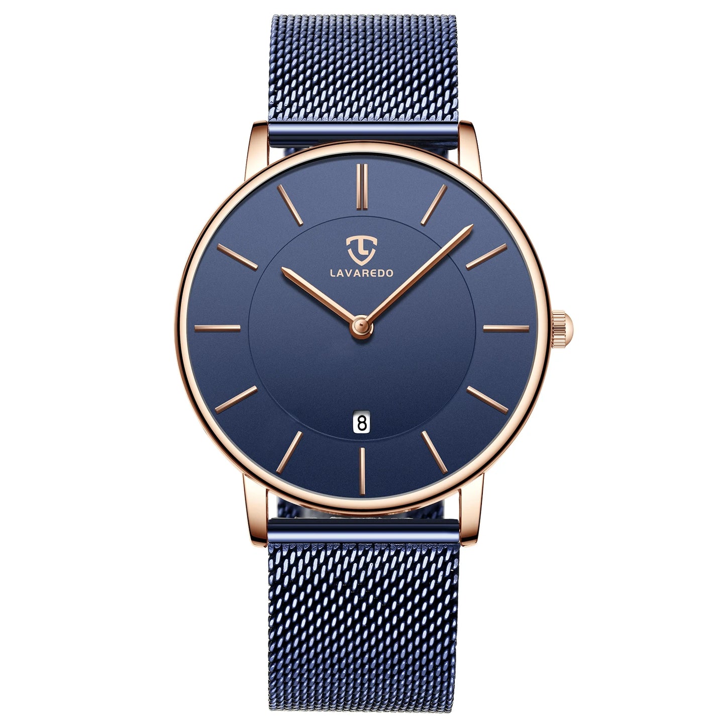 Mens Watches, Minimalist Fashion Simple Wrist Watch for Men Analog Date with Leather Strap