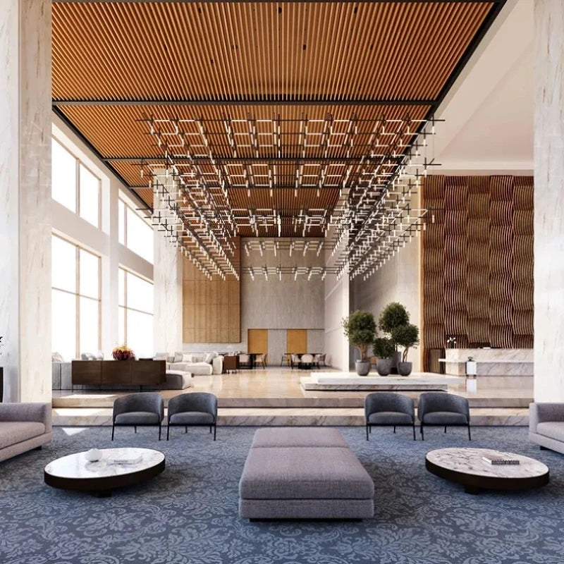 Nordic Modern Home Lighting Chandelier Ceiling Lamp Dining Room Living Room Household Ceiling Light Chandelier Decoration Lamp