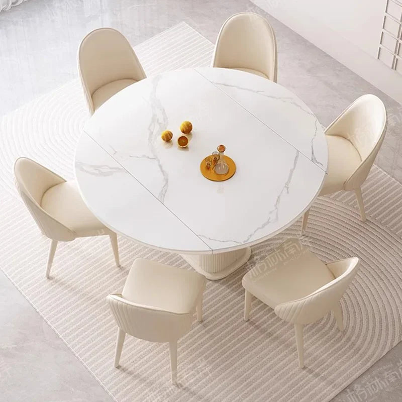 Luxury Modern Dining Table Organizer Storage Design Multifunctional Dining Table Nordic Minimalist Mesas De Comedor Furniture