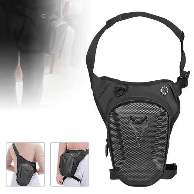 Motorcycle Drop Leg Bag For Men Women Ride Cycling Casual Waist Bag Fanny Pack Travel Hiking Climbing Outdoor Pocket Waterproof