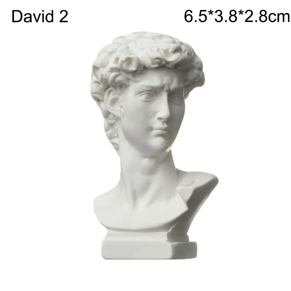 Crafts Figurine Celebrities Home Decor Drawing Practice Plaster Statue Famous Sculpture Gypsum Bust Portraits Greek Mythology