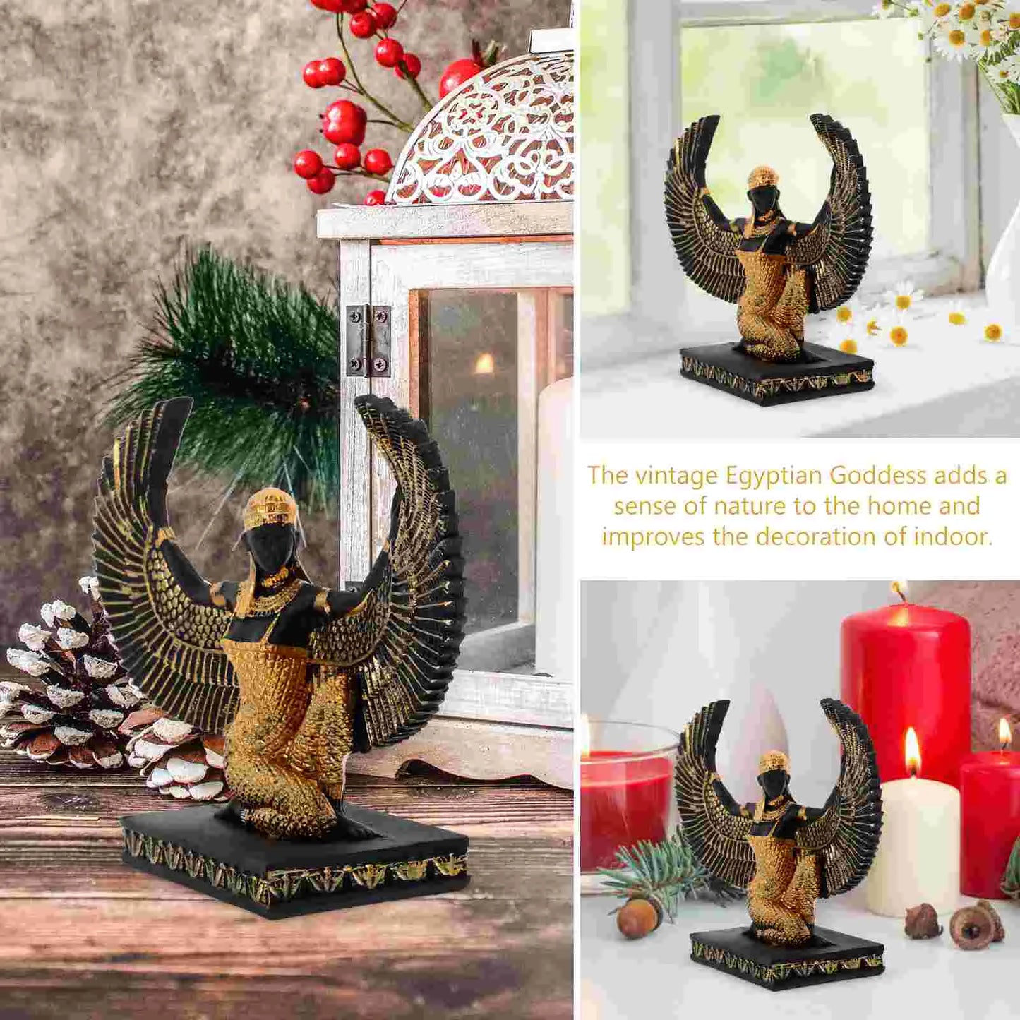 Statue Goddess Figurine Home Sculpture Decoration Creative Number