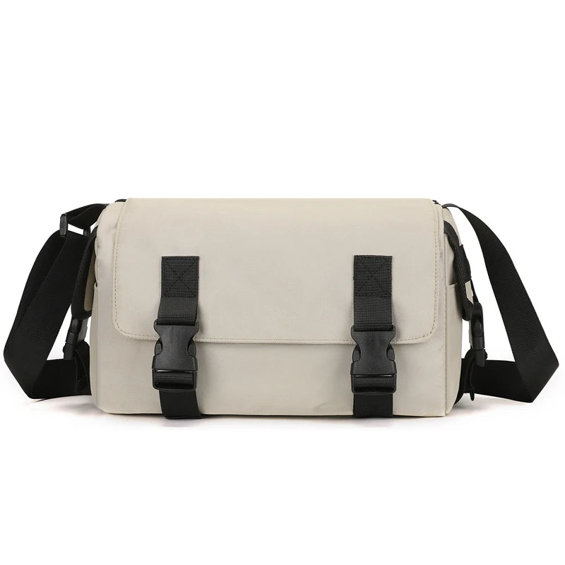 Men's cross-body bag, men's shoulder bag, casual and simple messenger bag, functional style backpack