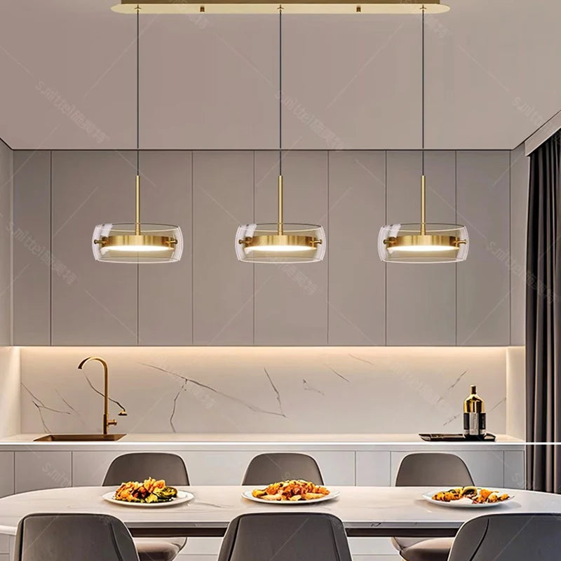 Modern home decor led lights pendant light lamps for living room Chandeliers for dining room hanging light indoor lighting