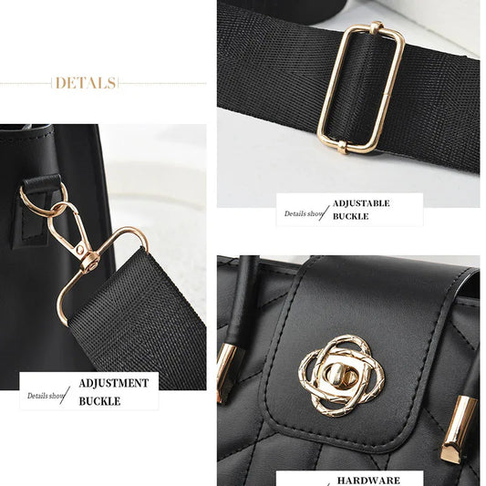 women bag Fashion Shoulder bags   handbag  for women 2025  Handbags leather Printed monogram single shoulder straddle bag