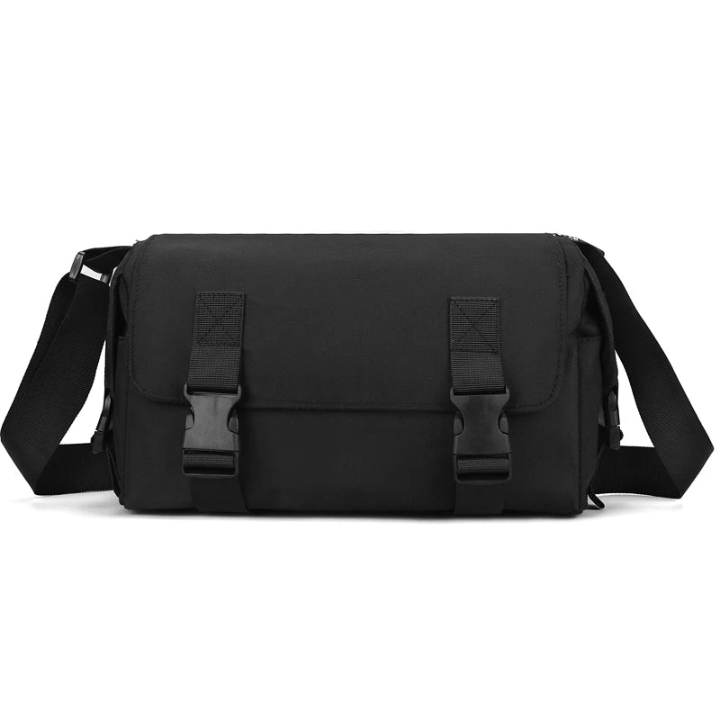Men's cross-body bag, men's shoulder bag, casual and simple messenger bag, functional style backpack