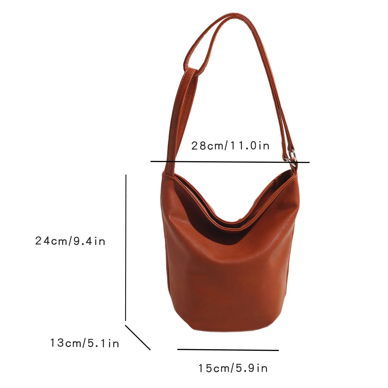 Vintage Women Hand Bag Designers Luxury Handbags Women Shoulder Bags Large Bucket Female Top-handle Bags Fashion Brand Handbags