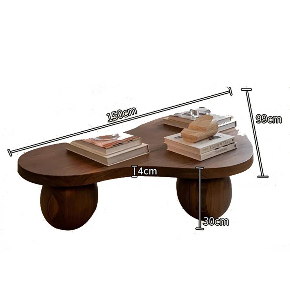 Living Room Vintage Coffee Table Design Luxury Beauty Aesthetic Coffee Table Trendy Classic Table Basse De Salon Furniture