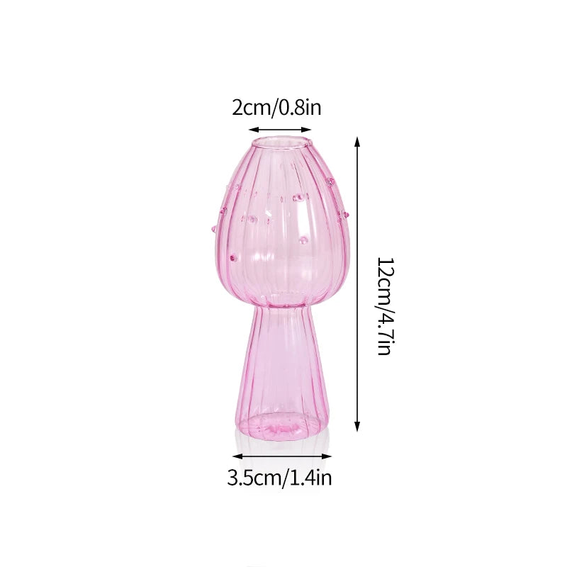 Glass Flower Vase Transparent Hydroponics Plant Vase Flower Bottle 
Nordic Desktop Decor Vases Home Flowers Decoartion Crafts
