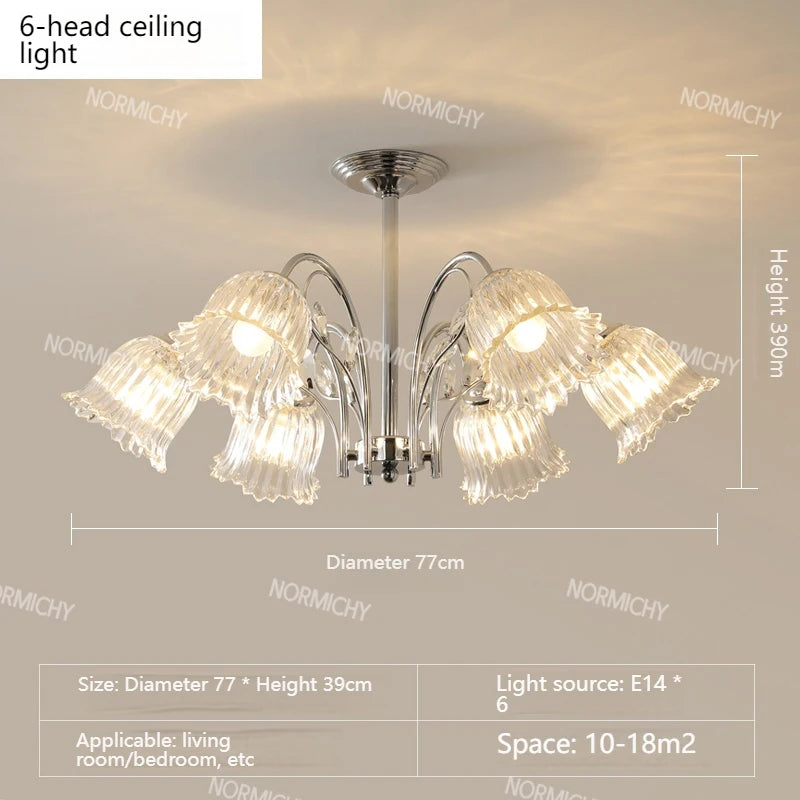 American Home Decoration Living Room Light Luxury Master Bedroom Pendant Light Atmospheric Dining Room Light Ceiling chandeliers