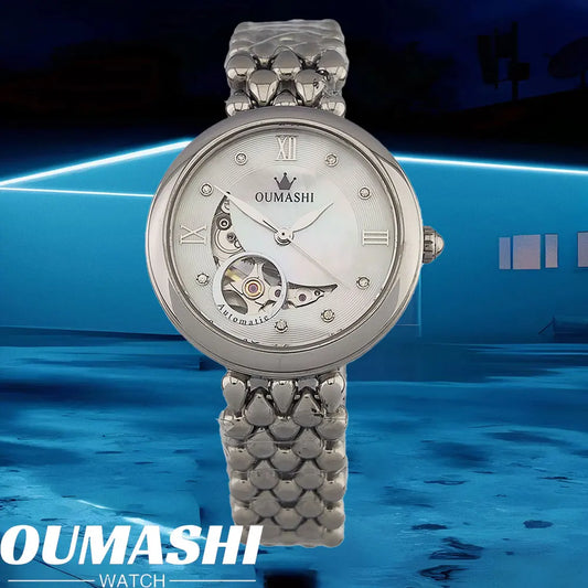 Women's Wristwatch Luxury Fashion Watch For Women Mechanical watch Ladies Elegant Gift Waterproof 5ATM Clock Reloj 82S0 movement
