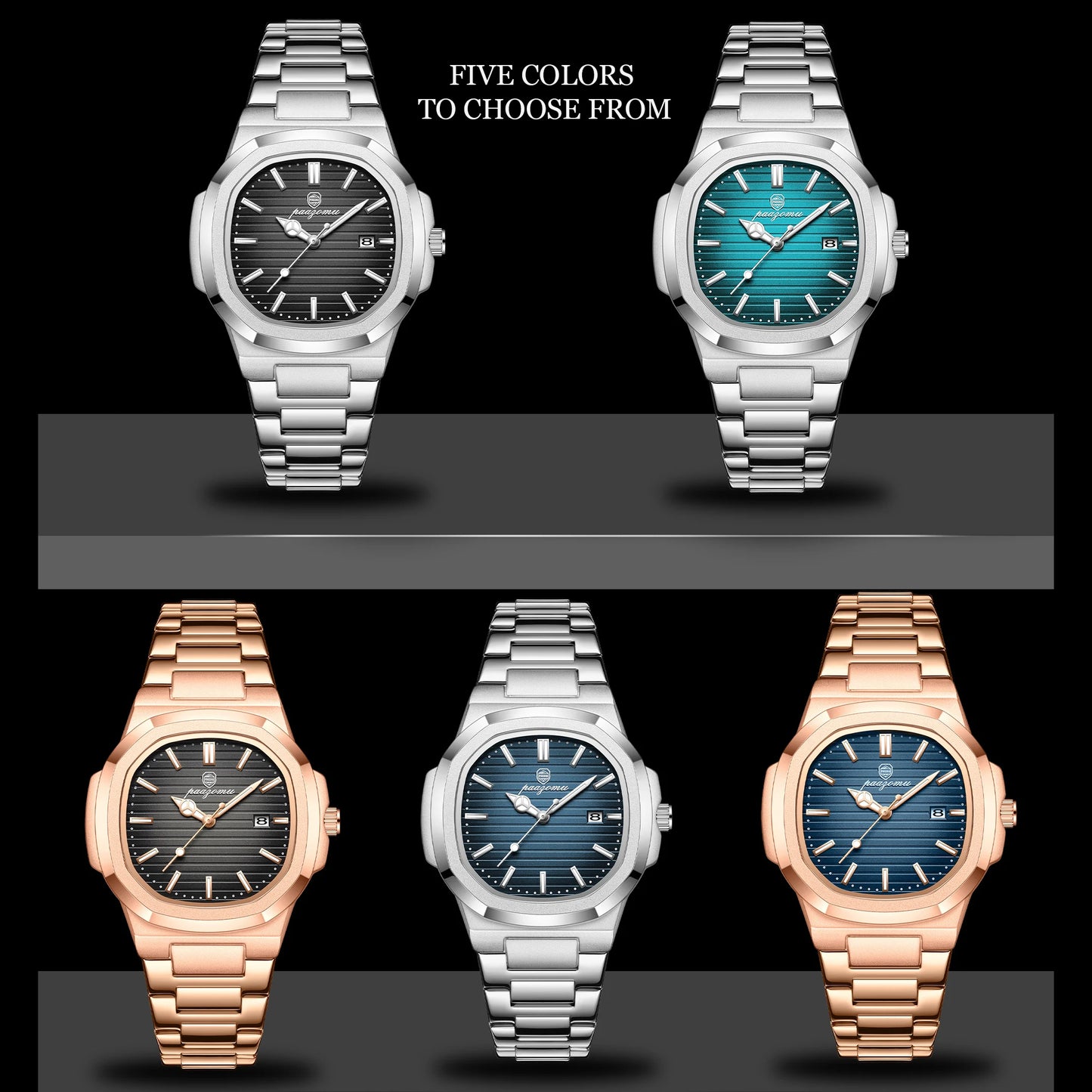2024 New Men Watch Quartz Waterproof Male Clock Business Watch Mens Watches Top Brand Luxury Watch Men Chronograph reloj hombre