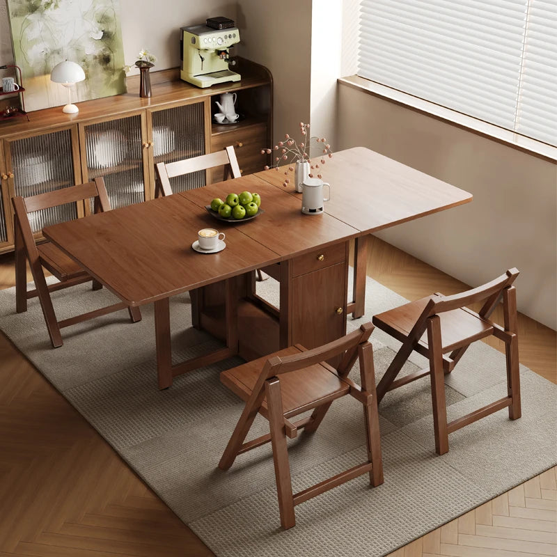 Simple Minimalist Dining Table Luxury Modern Folding Tables Decoration Conjuntos De Sala De Jantar Living Room Furniture