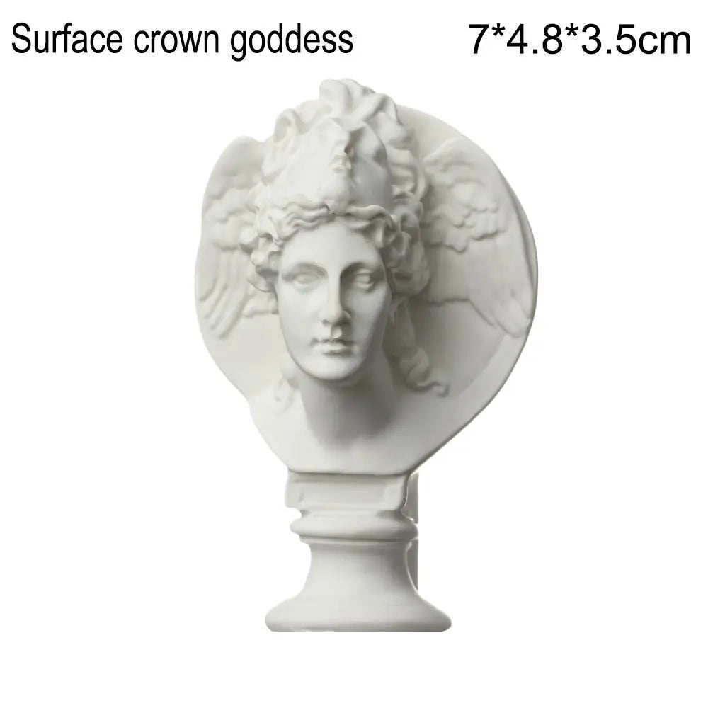Crafts Figurine Celebrities Home Decor Drawing Practice Plaster Statue Famous Sculpture Gypsum Bust Portraits Greek Mythology