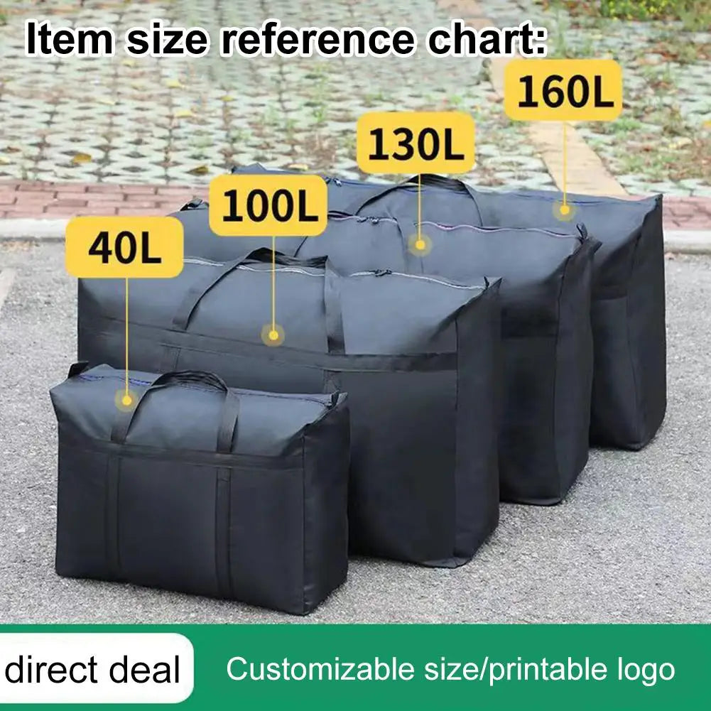 Extra Large Waterproof Moving Luggage Bags Laundry Shopping Bag foldable luggage travel bag Large Capacity Quilt Organizer
