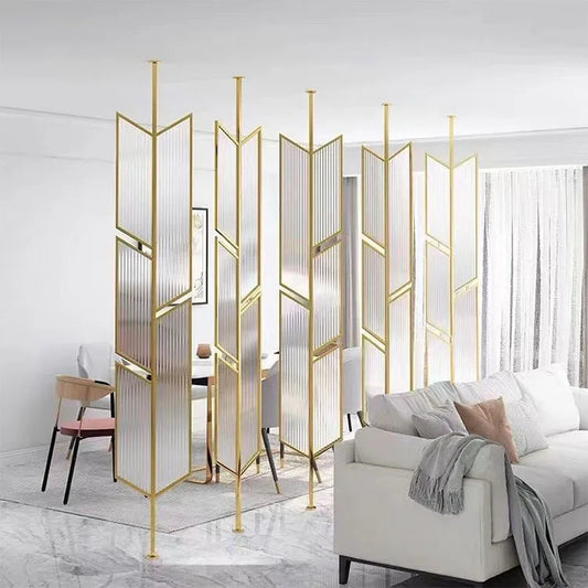 Floor To Ceiling Metal Room Dividers Living  Bedroom