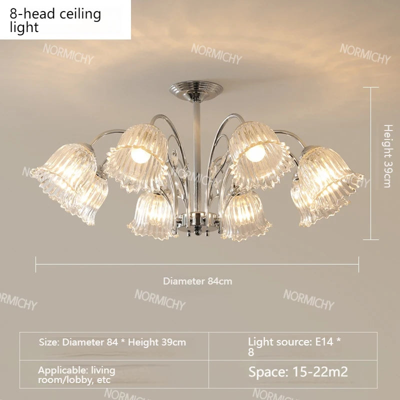 American Home Decoration Living Room Light Luxury Master Bedroom Pendant Light Atmospheric Dining Room Light Ceiling chandeliers