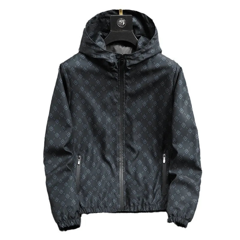 Mens Jacket Luxury Men Clothing Winter Coats Men  Jackets for Men Long Sleeves Casual Vintage Biker Jacket Men Windproof
