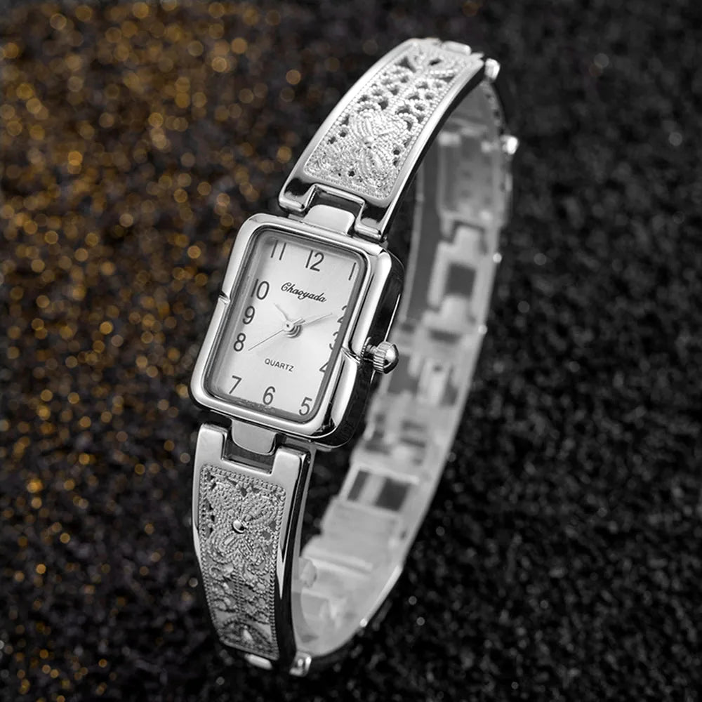 2025 Watches for Woman Top Brand Luxury Ladies Quartz Wristwatch Elegant Gold Women Bracelet Watch Female Clock relogio feminino