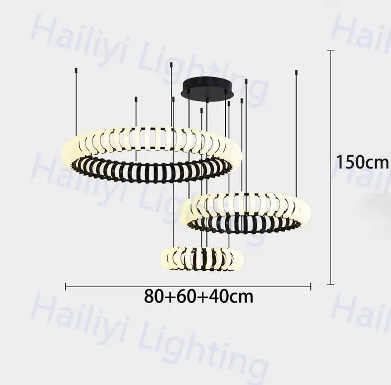 Modern home decor LED lights pendant light lamps for living room Chandeliers for dining room hanging light indoor lighting