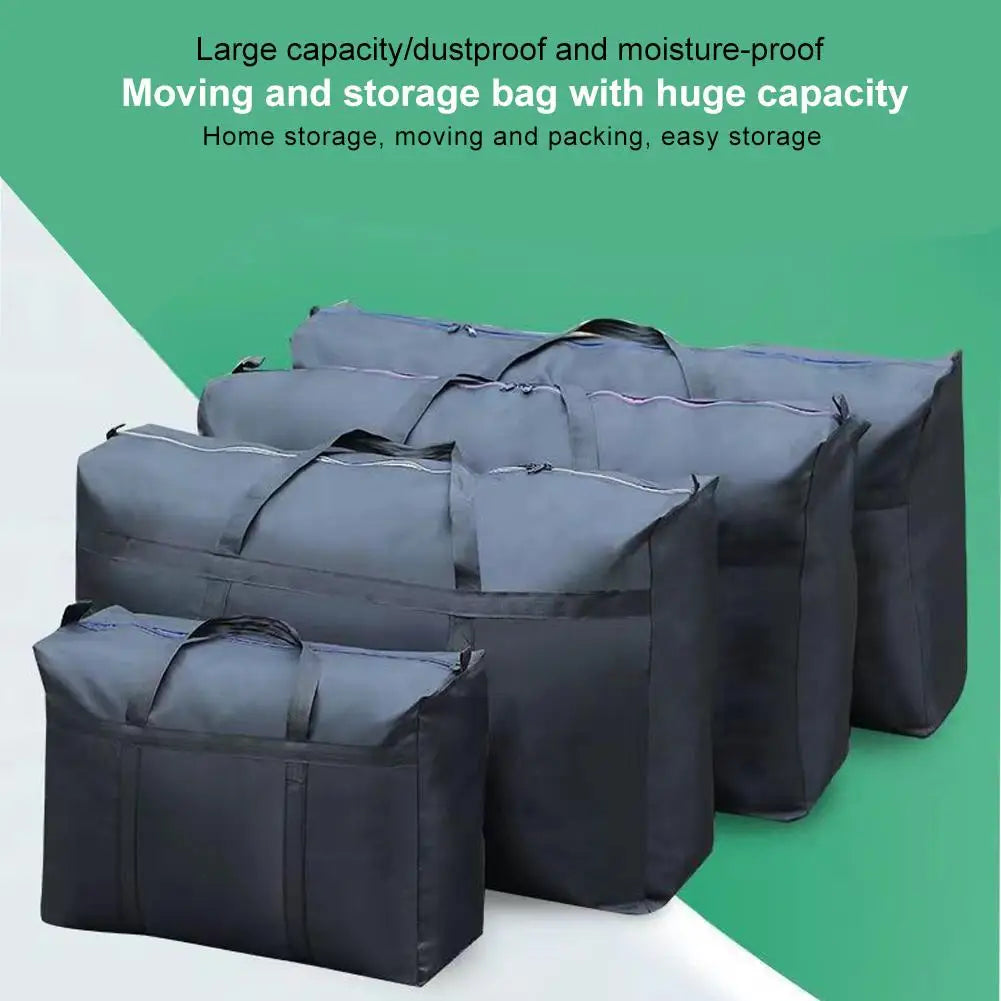 Extra Large Waterproof Moving Luggage Bags Laundry Shopping Bag foldable luggage travel bag Large Capacity Quilt Organizer