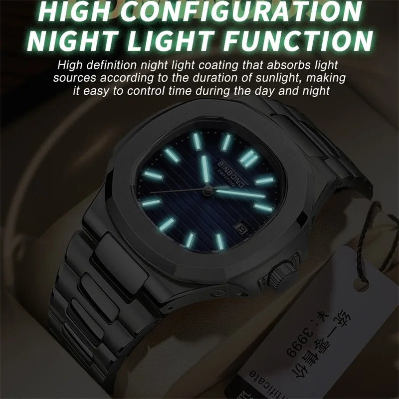 Top Brand Luxury Fashion Mens Watches Sport Waterproof Simple Ultra-Thin Watches Men Quartz Clock Relogio Masculino+Box 2025 New