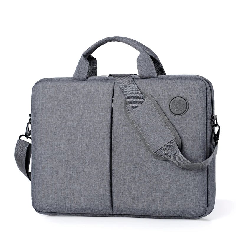 Men's Black Bag - Portable Business Shoulder Handbag, Multiple Compartments, for Work or Travel, Stylish Business Bag