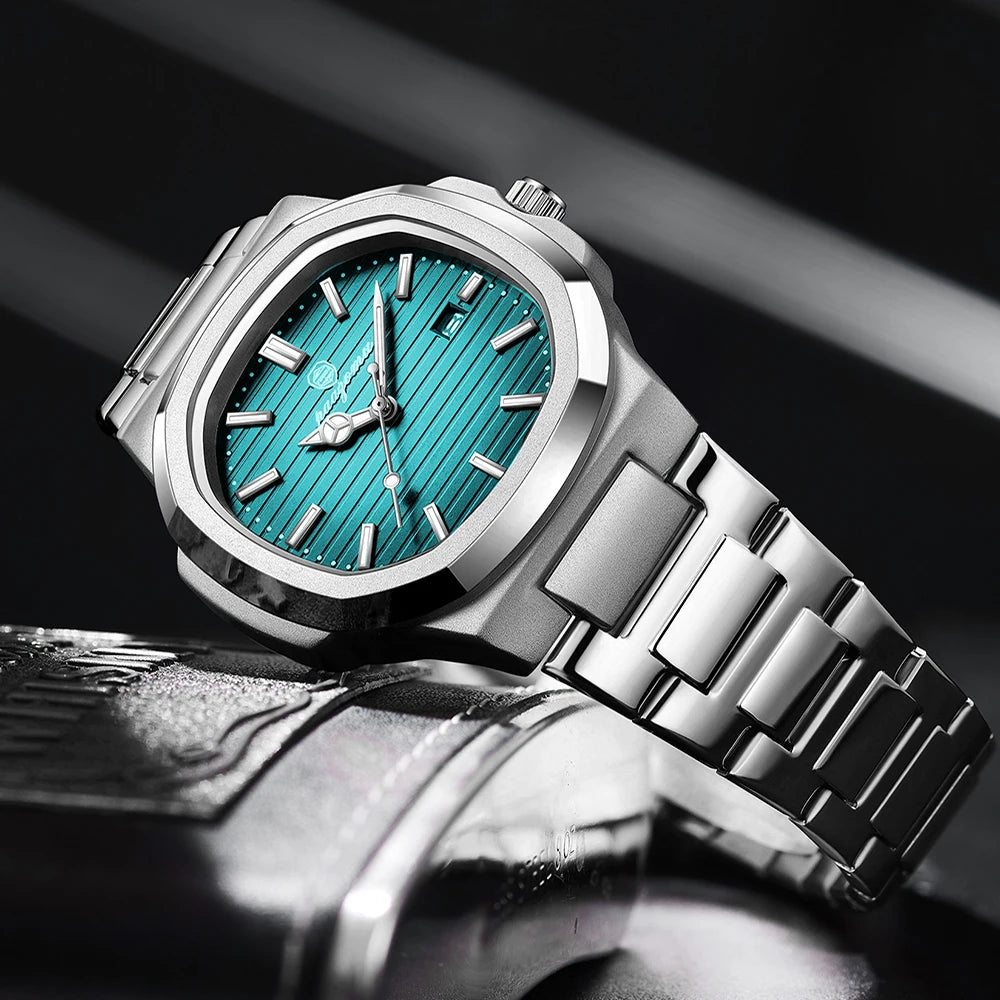 2024 New Men Watch Quartz Waterproof Male Clock Business Watch Mens Watches Top Brand Luxury Watch Men Chronograph reloj hombre