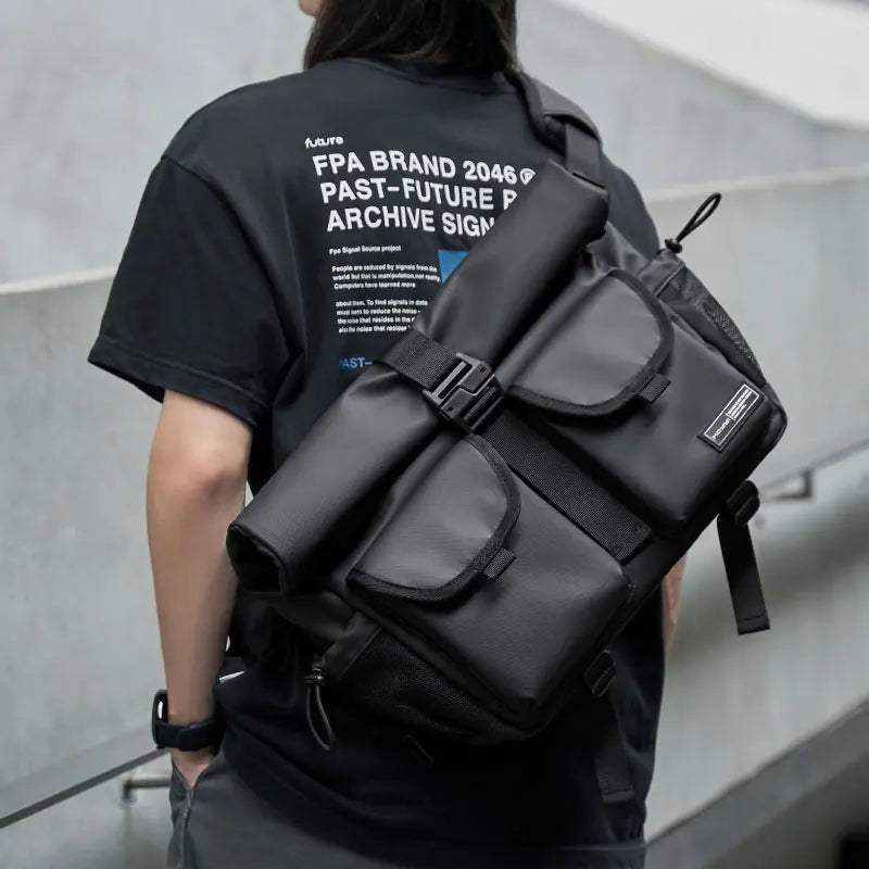 Messenger Bag Men Bags Casual Shoulder Crossbody Bags Fashion Outdoor Cycling Side Bag Male Sling Daypack