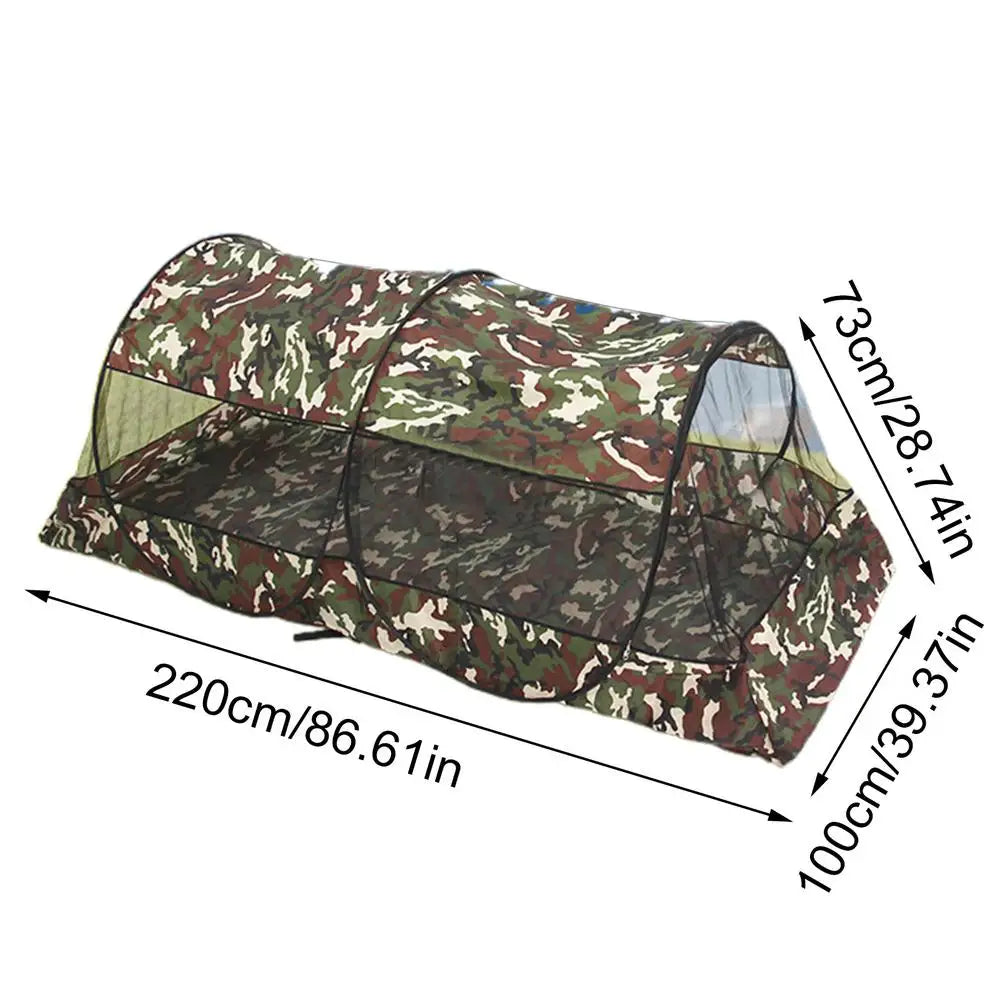 Camping Net Tent Outdoor Mesh Net Tents with Carry Bag Multifunctional Netting for Bed Patio Camping Travel Compact and