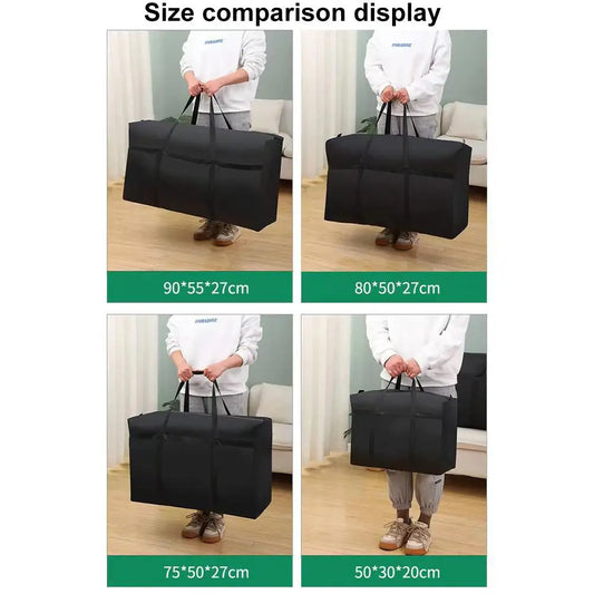 Extra Large Waterproof Moving Luggage Bags Laundry Shopping Bag foldable luggage travel bag Large Capacity Quilt Organizer