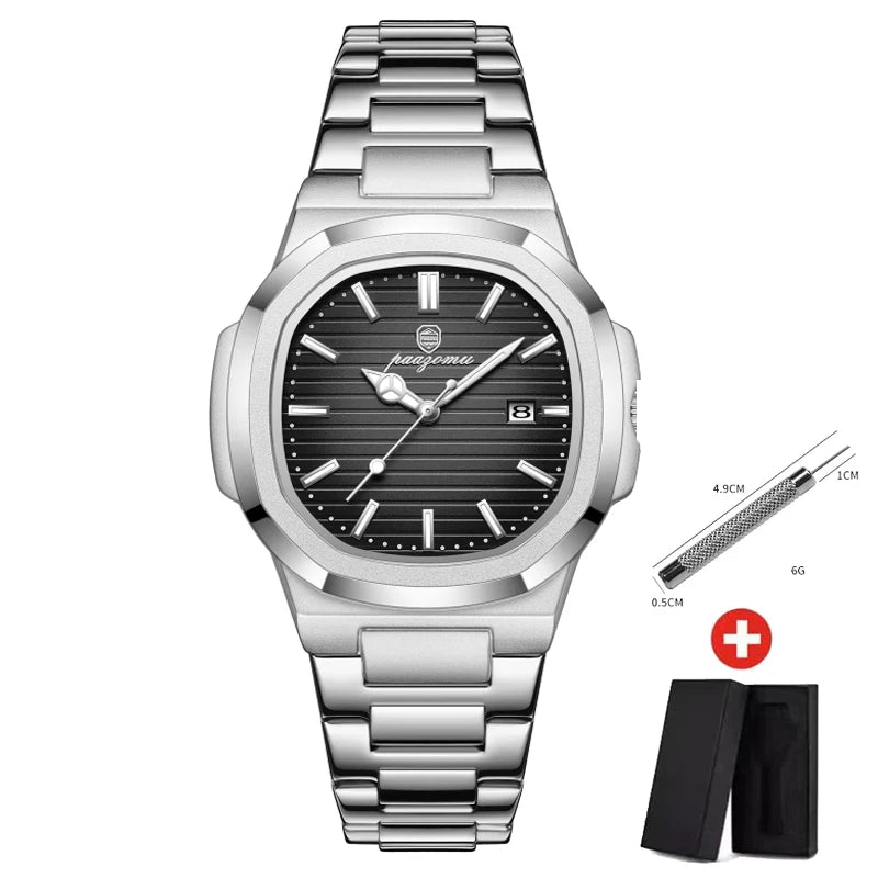 2024 New Men Watch Quartz Waterproof Male Clock Business Watch Mens Watches Top Brand Luxury Watch Men Chronograph reloj hombre