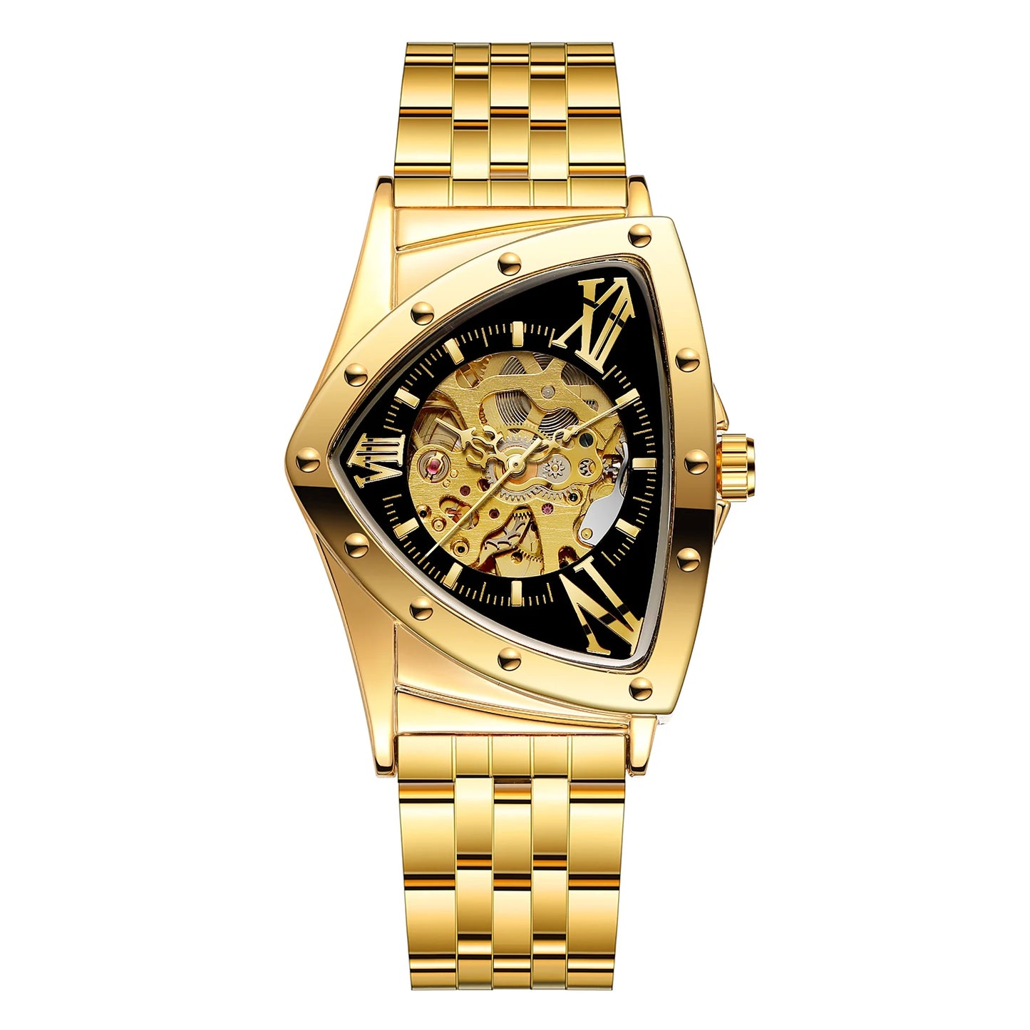 New Mens Watches Fashion Top Brand Luxury Business Automatic Mechanical Watch Men Casual Waterproof Wristwatch Relogio Masculino