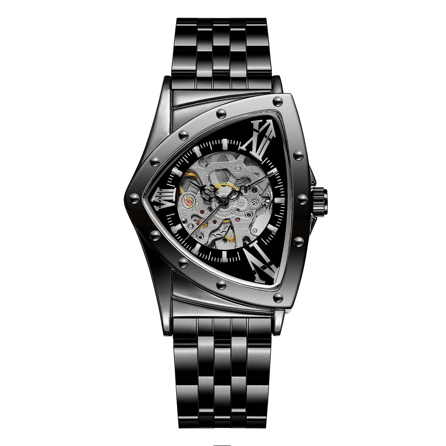 New Mens Watches Fashion Top Brand Luxury Business Automatic Mechanical Watch Men Casual Waterproof Wristwatch Relogio Masculino