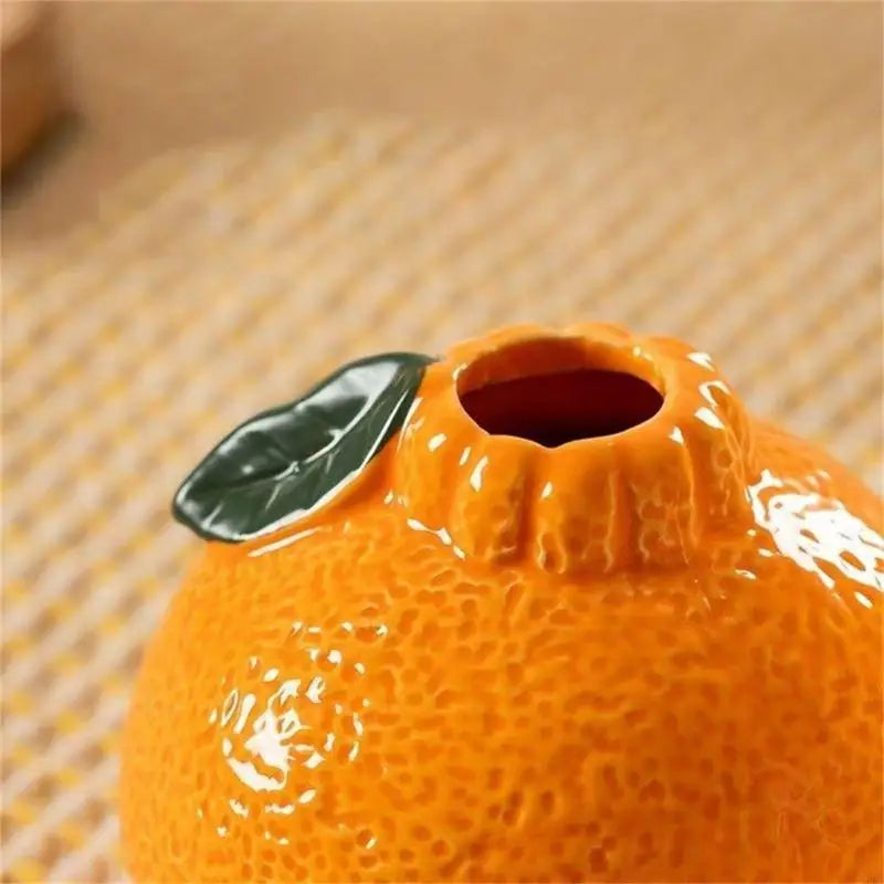 E8BD Tangerines Vases Plastic Vases Modern Decorative Vases Centerpieces Lovely Flowers Vases for Wedding Office Home Decors