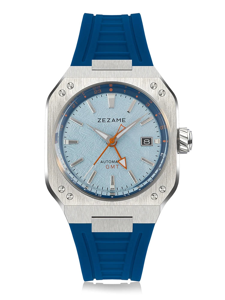 Men's watches  NH34  Luxury 40.5mmsapphire retro 50M Waterproof Automatic Stainless Steel chronograph vintage dress design watch