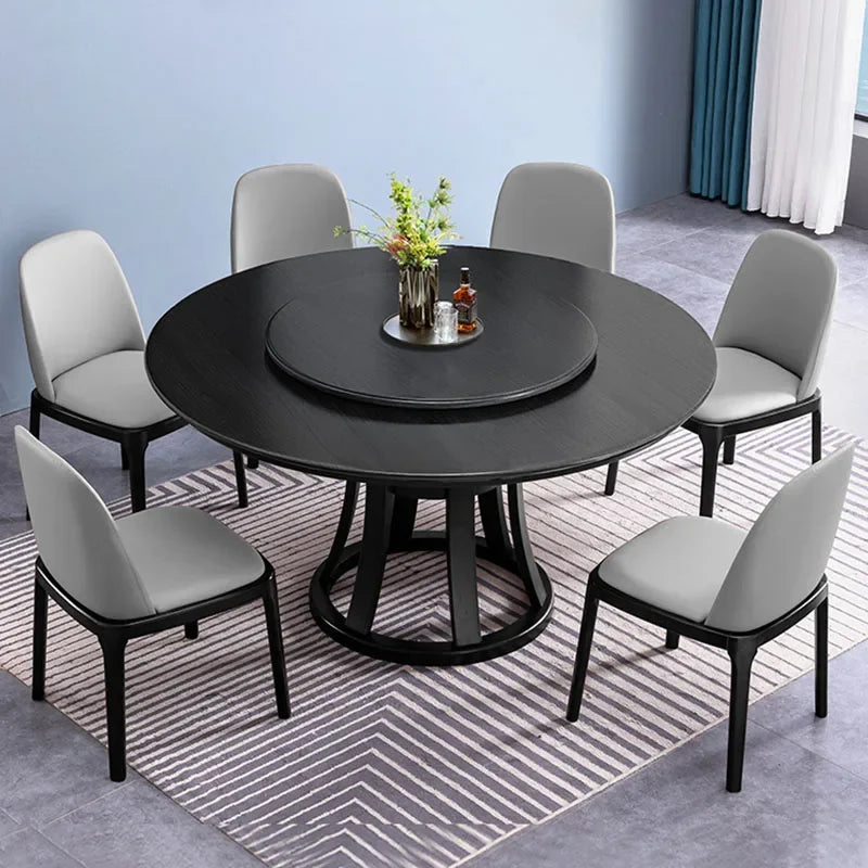 Comfy Beauty Dining Table Round Wooden Nordic Home Kitchen Dining Table Living Room Mesas De Comedor Garden Furniture Sets