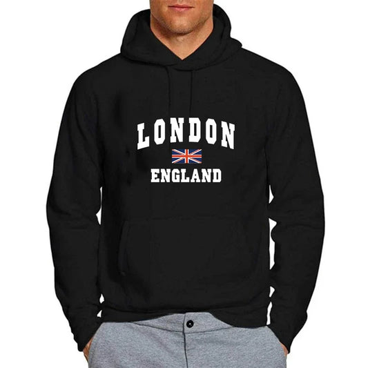 Mens Tracksuit European Casual Print Hooded Sweatshirt High Quality Versatile Warm Tops Daily Simplicity Street Jogging Clothing
