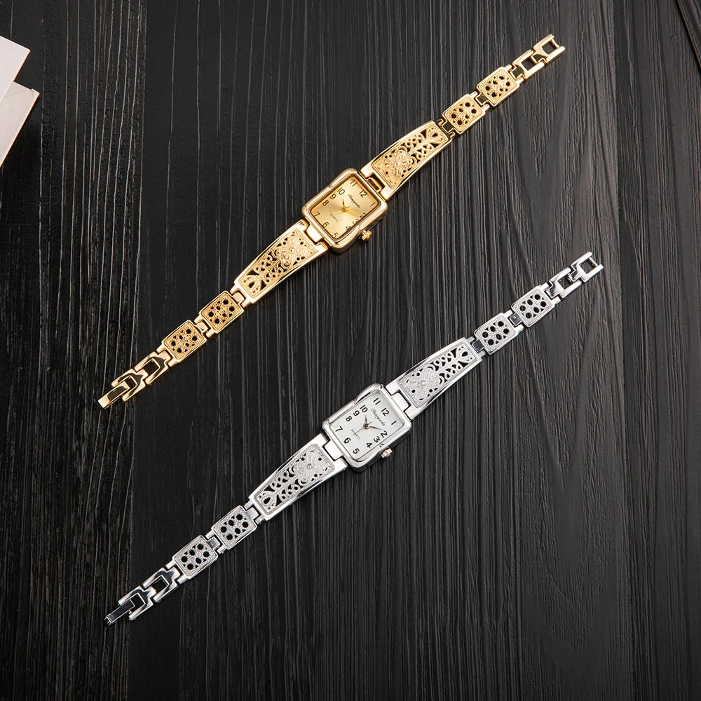 2025 Watches for Woman Top Brand Luxury Ladies Quartz Wristwatch Elegant Gold Women Bracelet Watch Female Clock relogio feminino