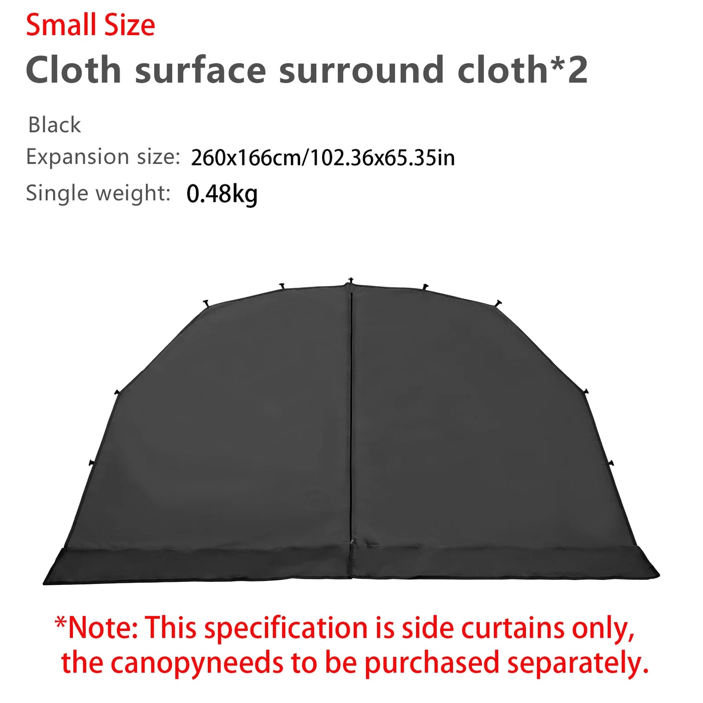 BISINNA Outdoor Camping Dome Tent Luxury Large Round Canopy Silver-coated Garden Awning Family Picnic Pergola Tent