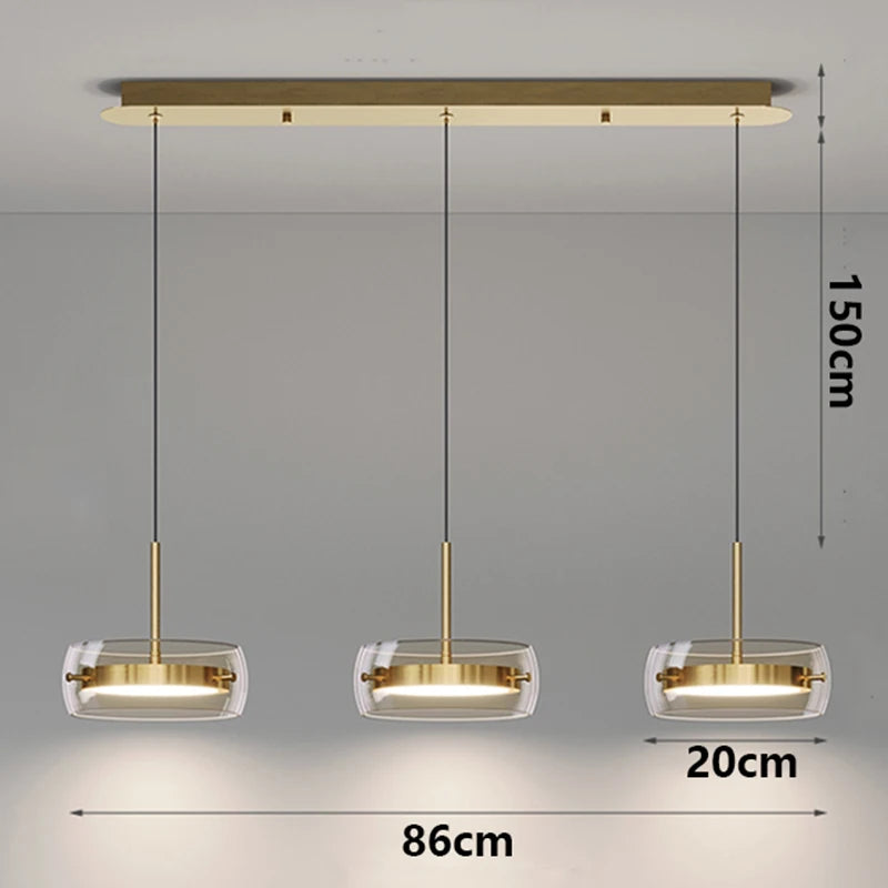 Modern home decor led lights pendant light lamps for living room Chandeliers for dining room hanging light indoor lighting