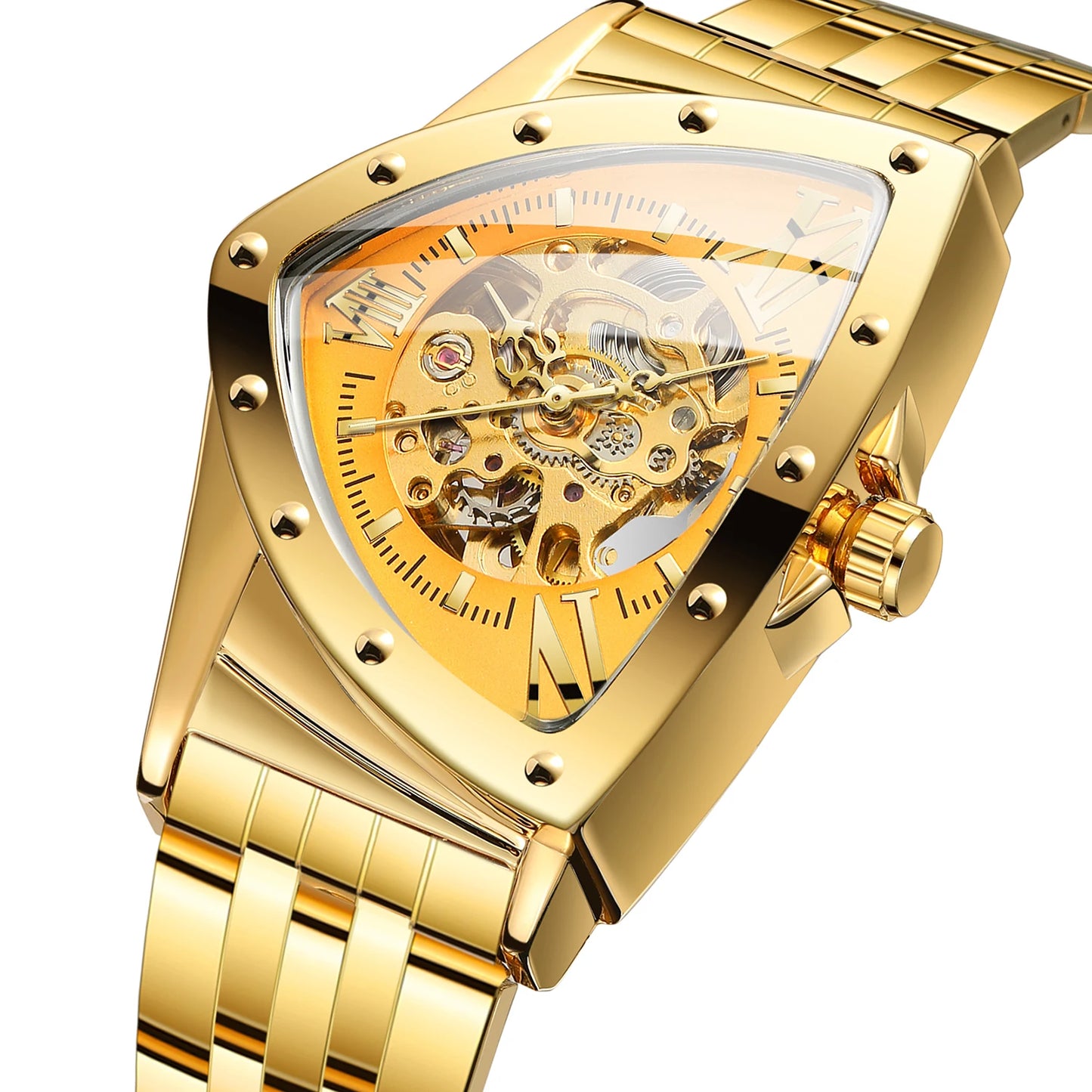 New Mens Watches Fashion Top Brand Luxury Business Automatic Mechanical Watch Men Casual Waterproof Wristwatch Relogio Masculino