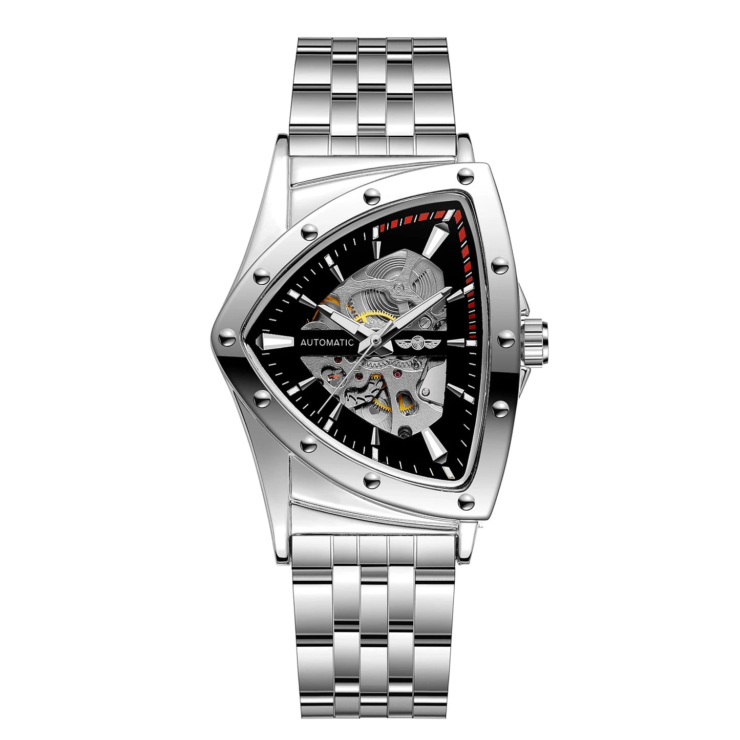 New Mens Watches Fashion Top Brand Luxury Business Automatic Mechanical Watch Men Casual Waterproof Wristwatch Relogio Masculino