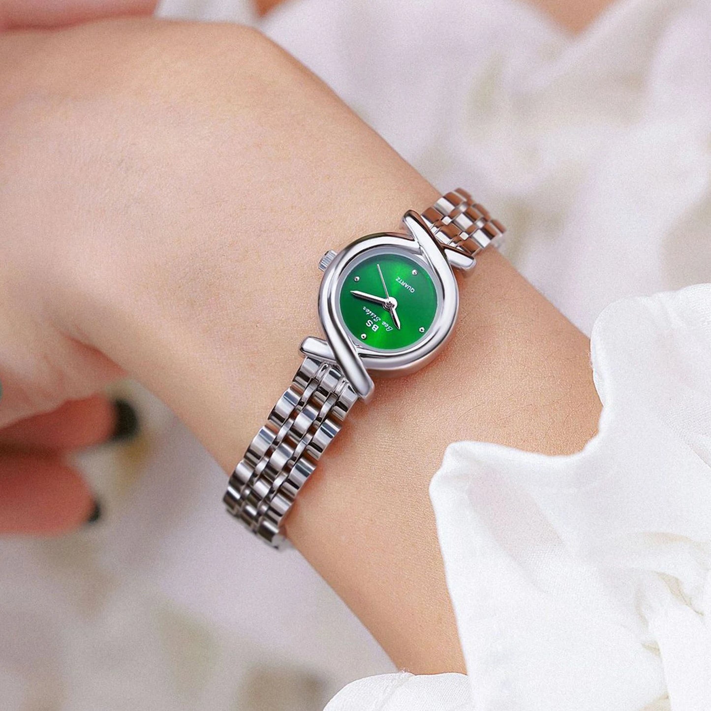 Women's Business Watches Top Brand Luxury Quartz Women Watch Fashion Waterproof Stainless Steel Strap Wristwatch Girlfriend Gift
