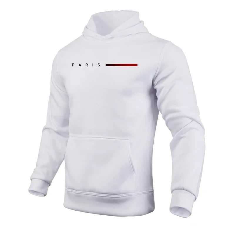 Mens Tracksuit Fashion Printing Casual Hooded Sweatshirts Daily Jogging Sports Tops Hot Sales Versatile Street Pullover Clothing