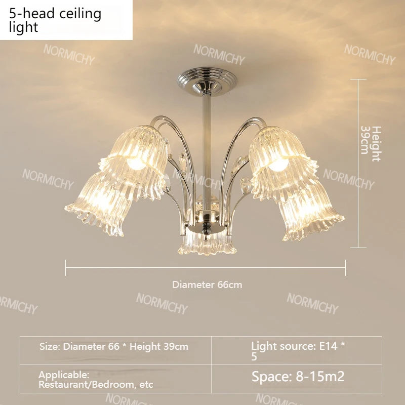 American Home Decoration Living Room Light Luxury Master Bedroom Pendant Light Atmospheric Dining Room Light Ceiling chandeliers