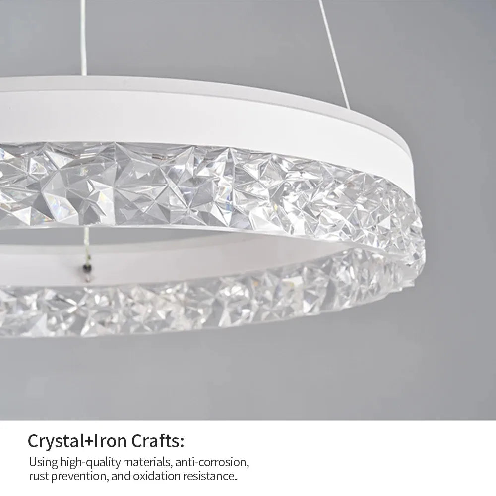 Modern Led Living Room Chandeliers Dining Table Ceiling Chandelier Kitchen Hanging Light Fixture Dimmable Indoor Lighting Lamp