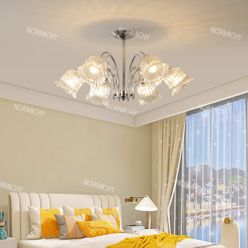 American Home Decoration Living Room Light Luxury Master Bedroom Pendant Light Atmospheric Dining Room Light Ceiling chandeliers
