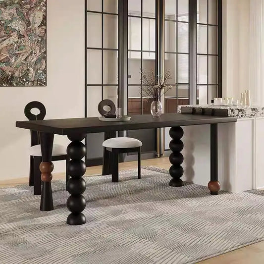Brackets Italian Dining Tables Waterproof Writing Wooden Kitchen Dining Tables Luxury Nordic Yemek Masasi Home Furniture